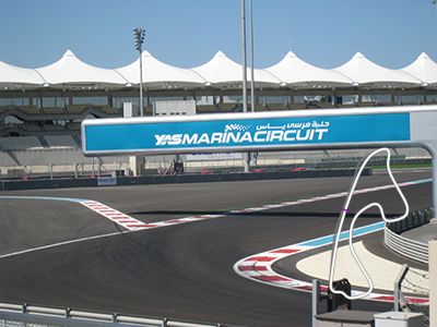 Yas Marina, layout south