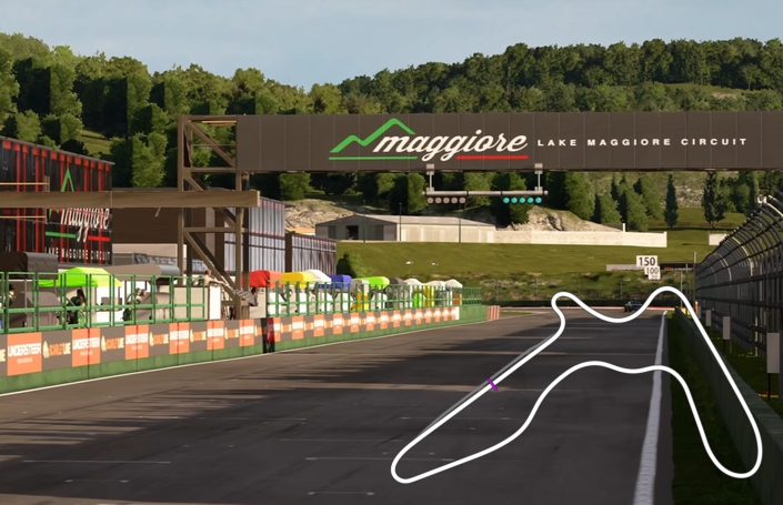 Autodrome Lago Maggiore, layout e