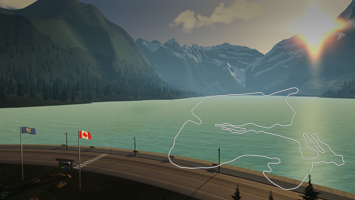 Lake Louise 2.08, layout lake_rev