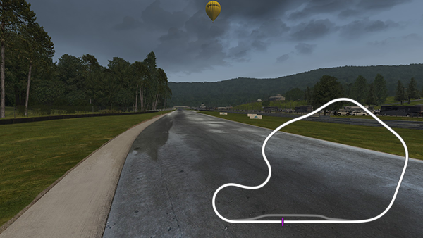 Limerock Raceway, layout no_chicane_wet