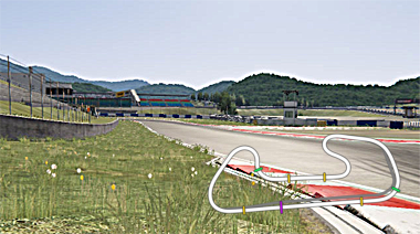 Okayama, layout circuit_piper