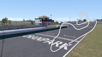 Oran Park, layout moto