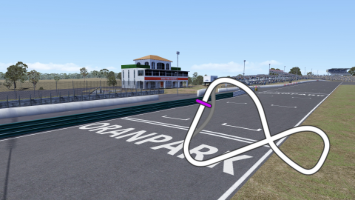 Oran Park, layout north