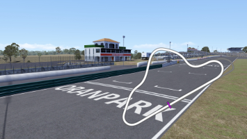 Oran Park, layout south