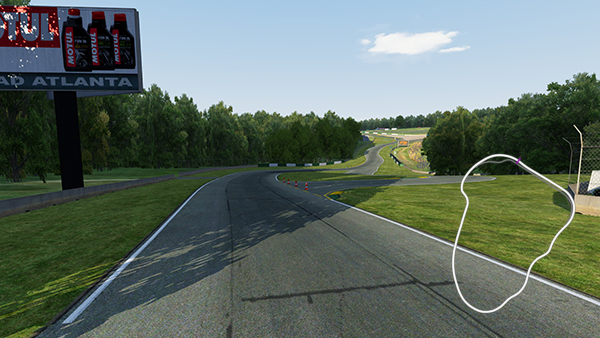 Road Atlanta, layout shortcourse