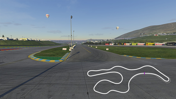 Sonoma Raceway, layout long