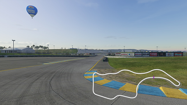 Sonoma Raceway, layout nascar