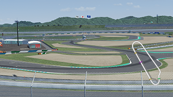 Tochigi, layout circuit_west