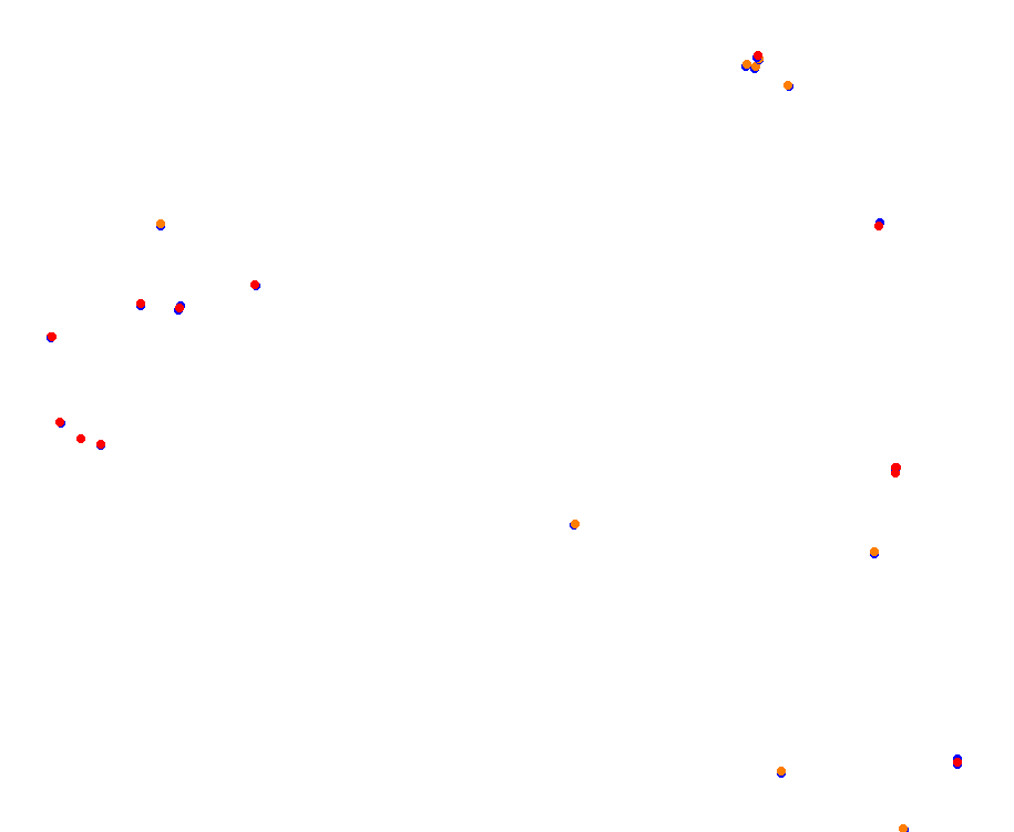 Silverstone - National collisions