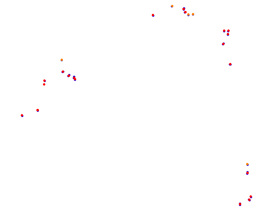 Silverstone - National collisions