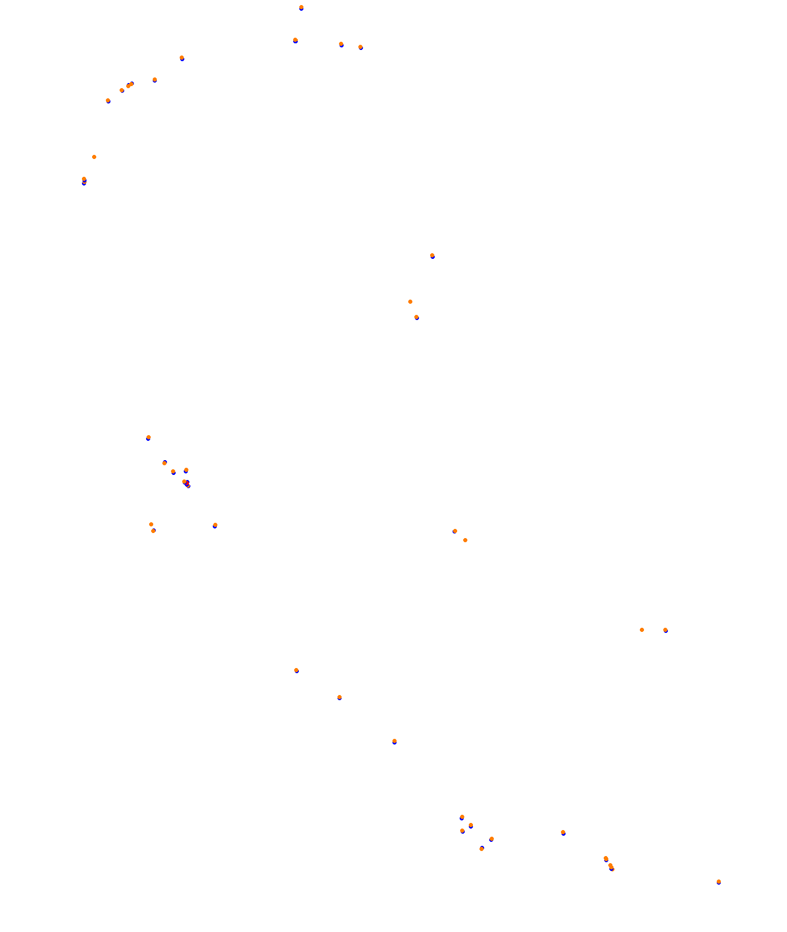 Albert Park Circuit collisions