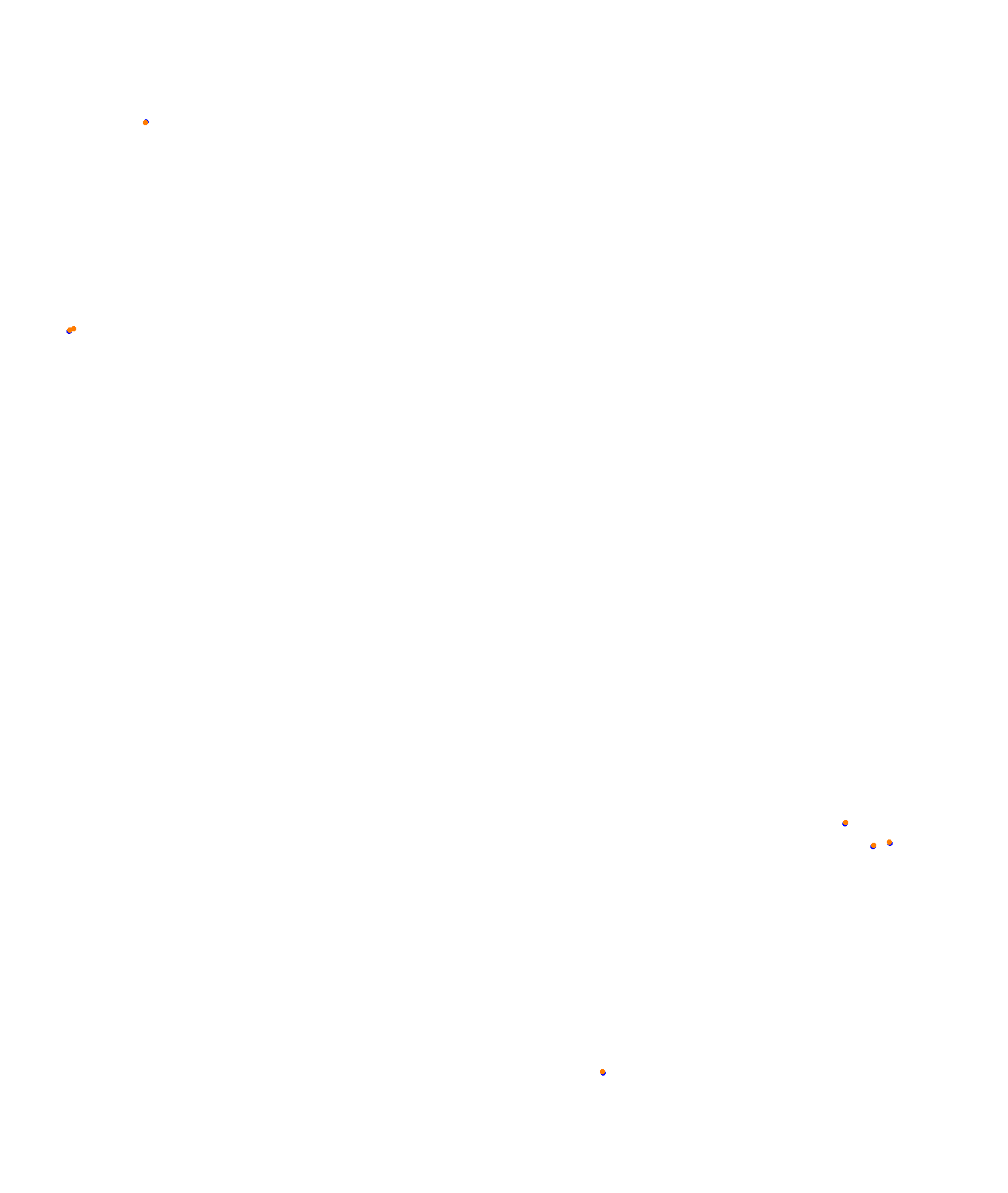 Albert Park Circuit collisions