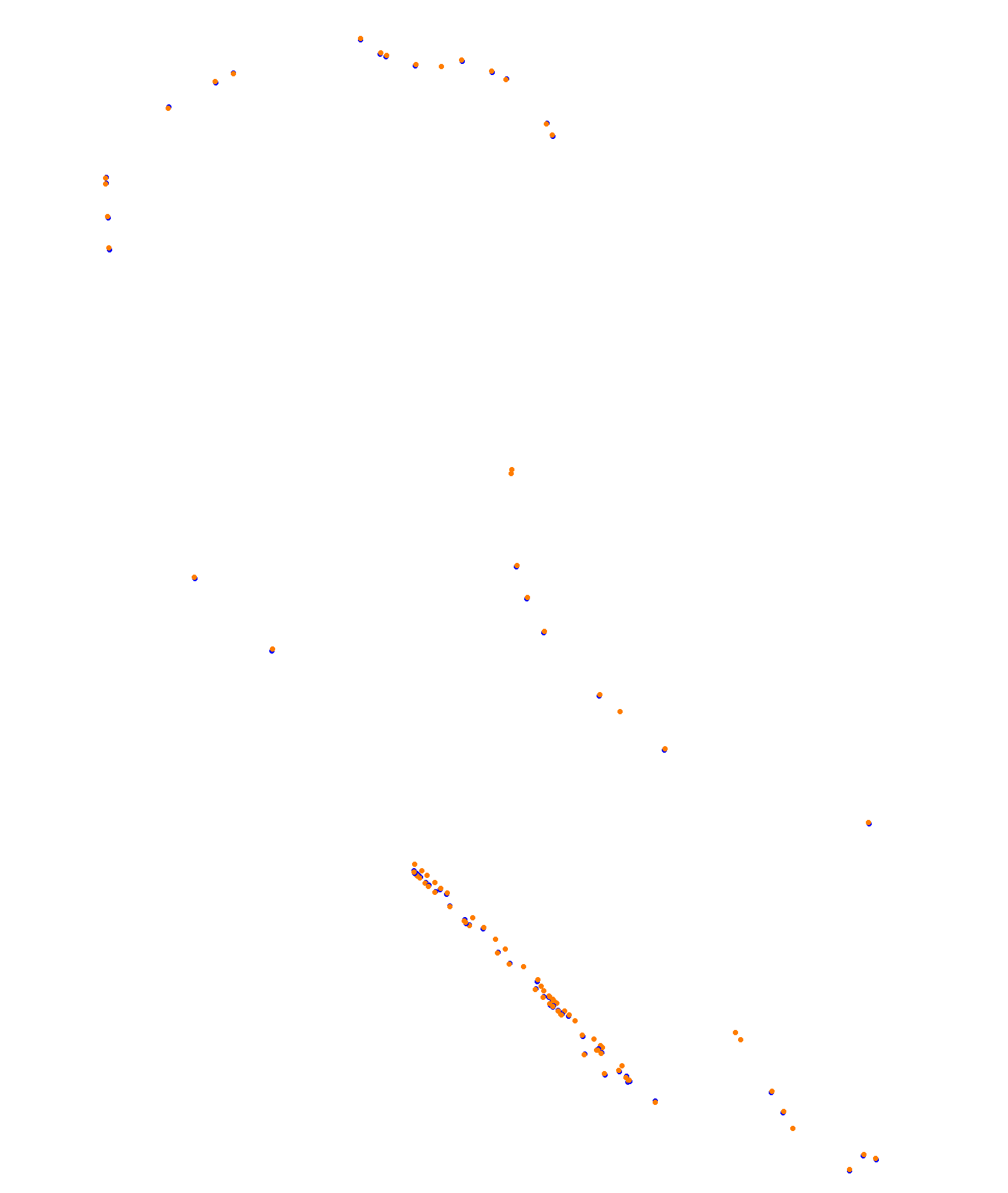 Albert Park Circuit collisions