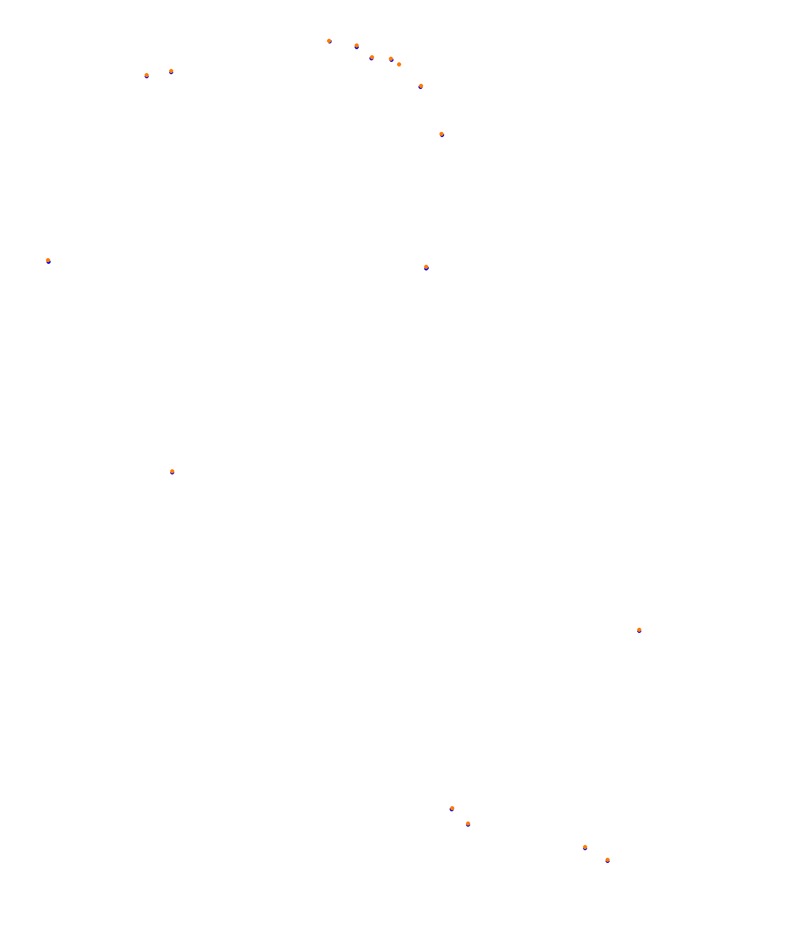 Albert Park Circuit collisions