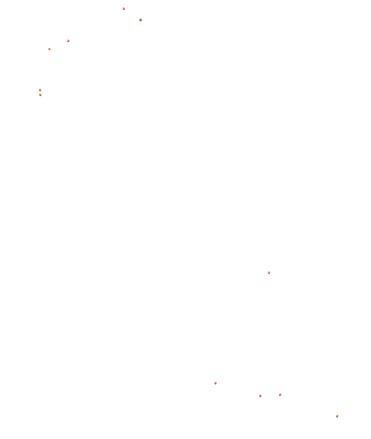 Albert Park Circuit collisions