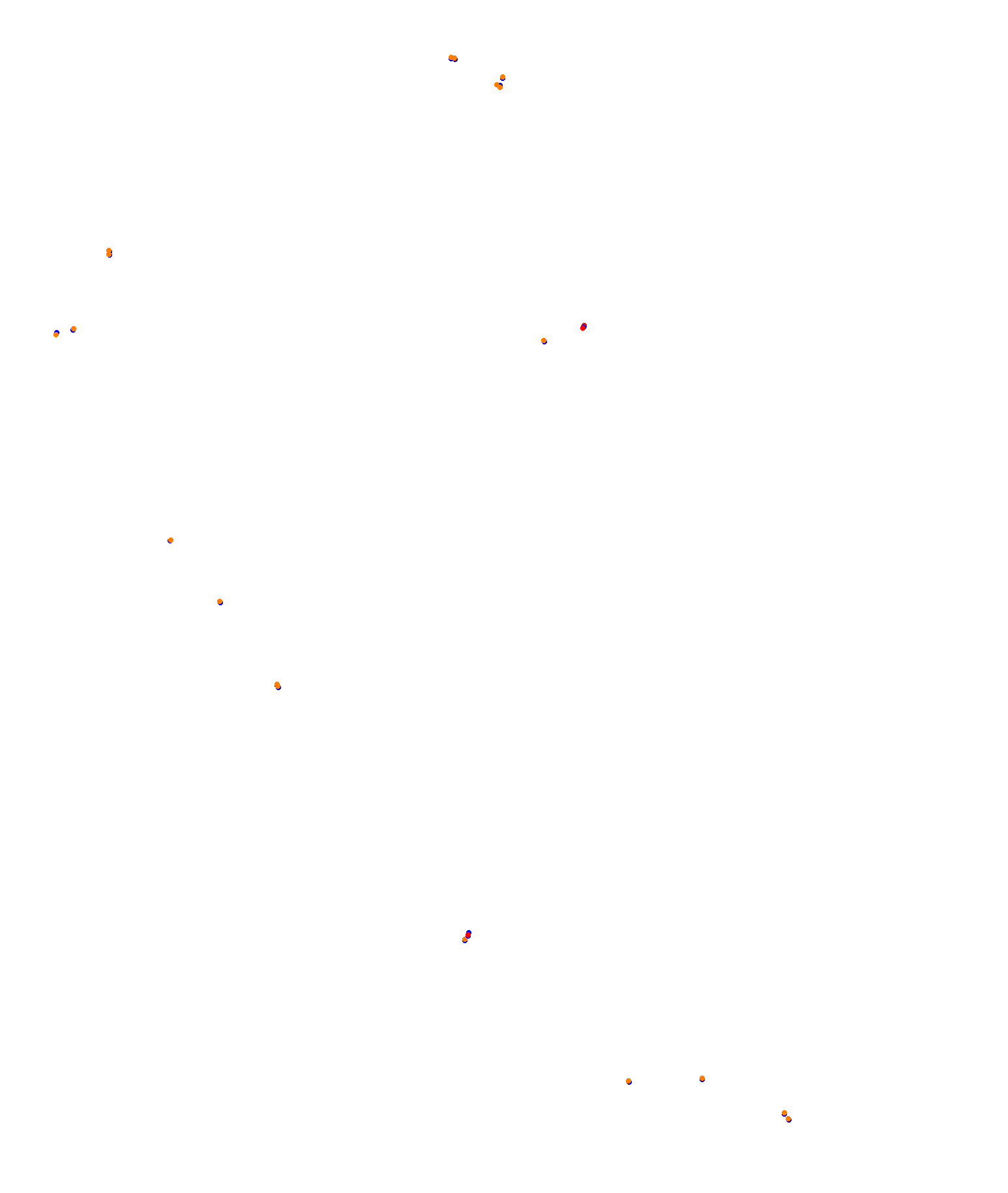 Albert Park Circuit collisions