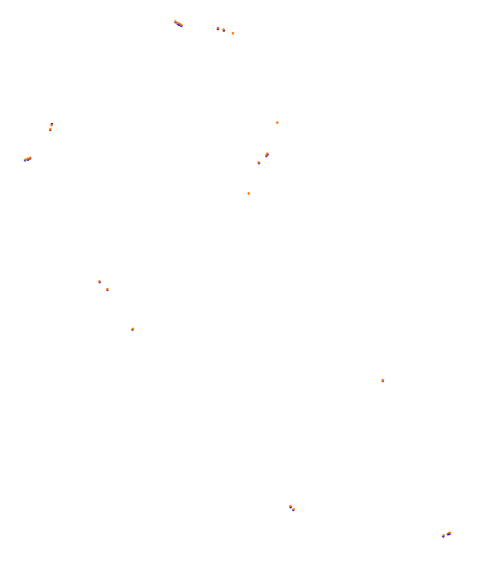 Albert Park Circuit collisions