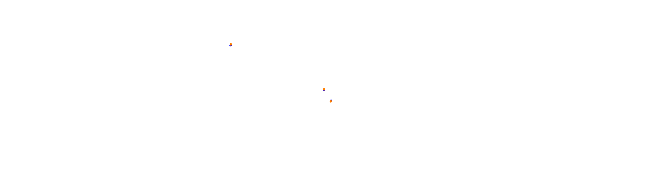 Suzuka International Circuit collisions