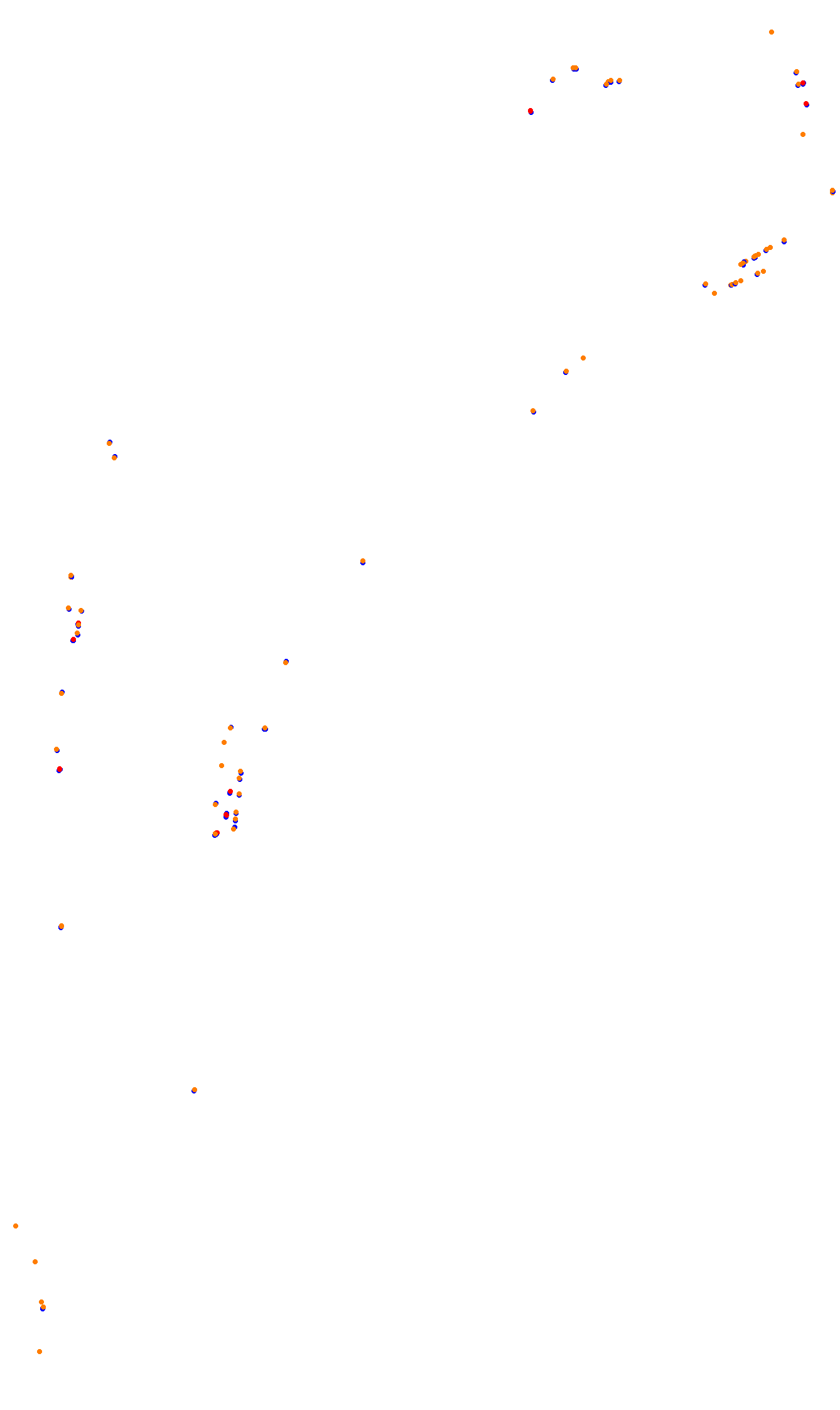 Monza collisions